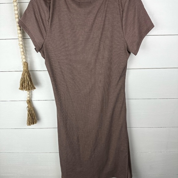 Like New Altar'd State taupe bodycon dress Size L - Picture 6 of 6